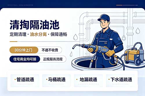 昭通清掏隔油池